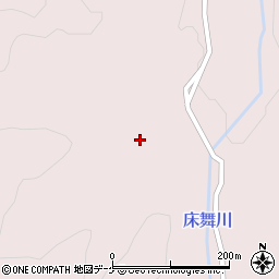 秋田県雄勝郡羽後町床舞務沢54周辺の地図