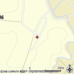 秋田県湯沢市松岡（銀山）周辺の地図