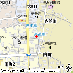 松井整骨院周辺の地図