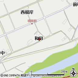 岩手県胆沢郡金ケ崎町永栄和田周辺の地図