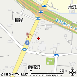 株式会社佐藤政行種苗水沢営業所周辺の地図