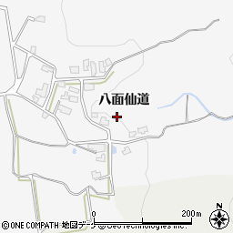 秋田県湯沢市駒形町八面仙道周辺の地図