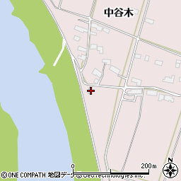 岩手県奥州市江刺愛宕中谷木4周辺の地図