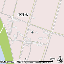 岩手県奥州市江刺愛宕中谷木198周辺の地図