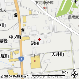 株式会社ヨシケイ岩手周辺の地図