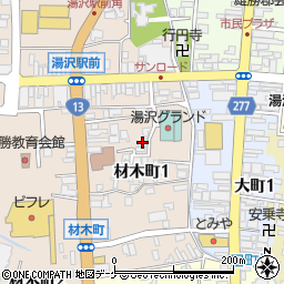 富谷印舗周辺の地図
