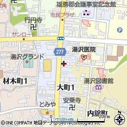 海鮮番屋 魚彦 湯沢店周辺の地図
