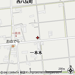 佐倉河公民館一本木分館周辺の地図
