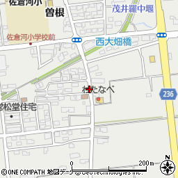 松堂周辺の地図