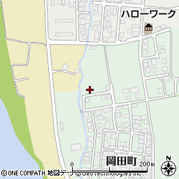 秋田県湯沢市岡田町3-17周辺の地図