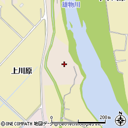 秋田県湯沢市深堀上川原周辺の地図