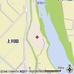 秋田県湯沢市深堀（上川原）周辺の地図