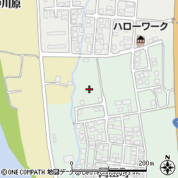 秋田県湯沢市岡田町3周辺の地図