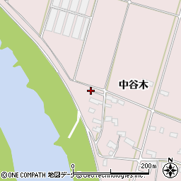 岩手県奥州市江刺愛宕中谷木25周辺の地図
