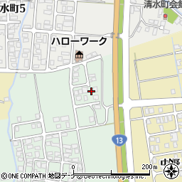 秋田県湯沢市岡田町1-24周辺の地図