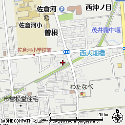 第一珠算学校　佐倉河教室周辺の地図