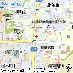 甲州園茶舗周辺の地図