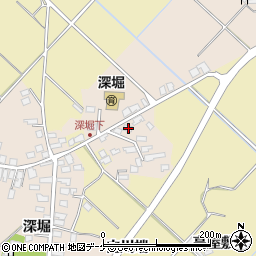 秋田県湯沢市深堀高屋敷79周辺の地図