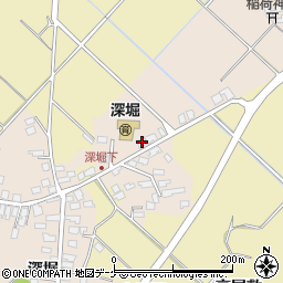 秋田県湯沢市深堀高屋敷76周辺の地図