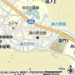 湯の原会館周辺の地図