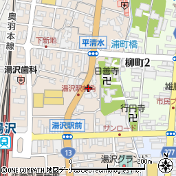 柳澤弁当店周辺の地図
