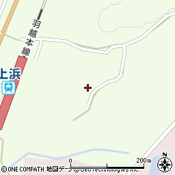 秋田県にかほ市象潟町洗釜岡崎周辺の地図