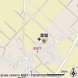 秋田県湯沢市深堀高屋敷58周辺の地図