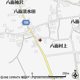 秋田県湯沢市駒形町八面村上60周辺の地図