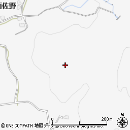 秋田県湯沢市駒形町笹森周辺の地図