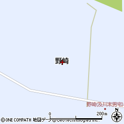 岩手県胆沢郡金ケ崎町永沢野崎周辺の地図