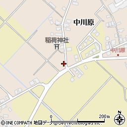 秋田県湯沢市深堀中川原6周辺の地図