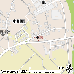 秋田県湯沢市深堀中川原98周辺の地図