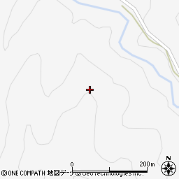 秋田県湯沢市駒形町東福寺遅倉沢周辺の地図