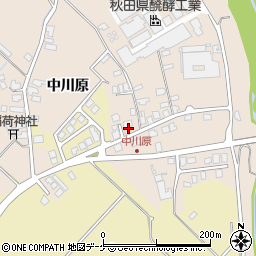 秋田県湯沢市深堀中川原97周辺の地図