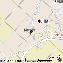 秋田県湯沢市深堀中川原202周辺の地図