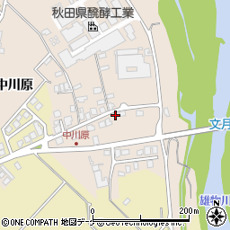 秋田県湯沢市深堀中川原109周辺の地図