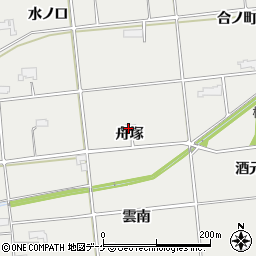 岩手県奥州市水沢佐倉河舟塚29-8周辺の地図