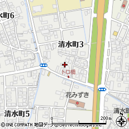 東田周辺の地図