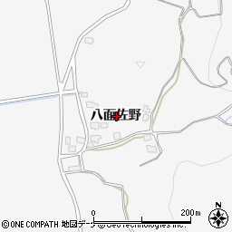 秋田県湯沢市駒形町八面佐野周辺の地図
