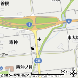 丸木医科器械株式会社水沢営業所周辺の地図