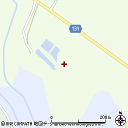 秋田県にかほ市象潟町本郷（後ロ川）周辺の地図