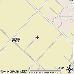 秋田県湯沢市深堀高野周辺の地図
