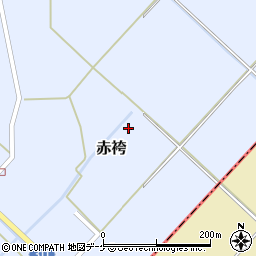 秋田県雄勝郡羽後町向周辺の地図