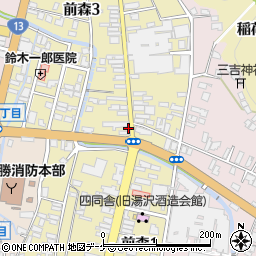 伊藤酒店周辺の地図