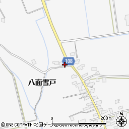 秋田県湯沢市駒形町八面狐塚133周辺の地図
