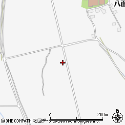 秋田県湯沢市駒形町（八面弥後川原）周辺の地図