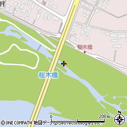 桜木橋周辺の地図