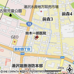 鈴木一郎医院周辺の地図