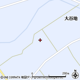 岩手県金ケ崎町（胆沢郡）永沢（上大谷地）周辺の地図