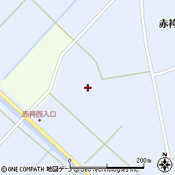 秋田県雄勝郡羽後町赤袴内條周辺の地図